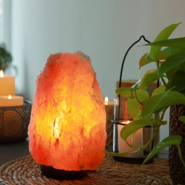 Lampe usb en Cristal de Sel s'Himalaya Rock 2 à 3 kg