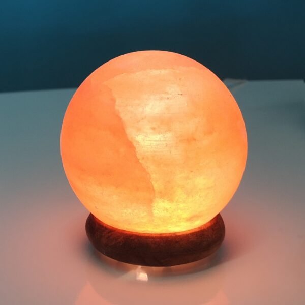 Lampe usb en Cristal de Sel s'Himalaya Sphère