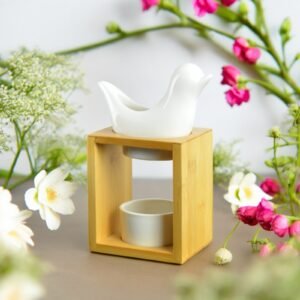 Brûle parfum Série Naturéa - Birdy Blanc – Image 3