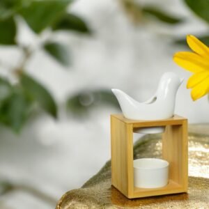 Brûle parfum Série Naturéa - Birdy Blanc – Image 4