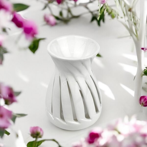 Brûle parfum Série Céramy - Corta Blanc