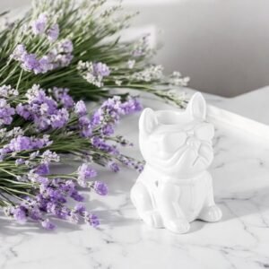 Brûle parfum Série Céramy - Boubou Blanc