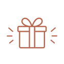 Icône représentant un cadeau pour les cartes cadeaux Maou Candle.